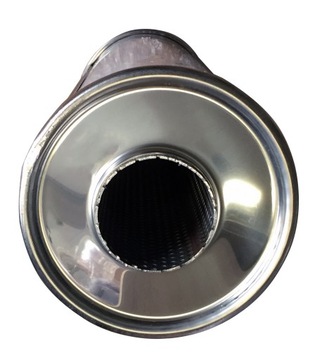 Tłumik uniwersalny nierdzewny okrągły fi 45mm