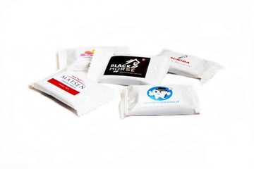 Рекламное печенье с ЛОГОТИПОМ - 200 шт - БЕСПЛАТНЫЙ ДИЗАЙН