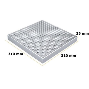 СВЕТОДИОДНАЯ ПАНЕЛЬ ДЛЯ ВЫРАЩИВАНИЯ РАСТЕНИЙ GROWBOX 45W 225 LED шт.