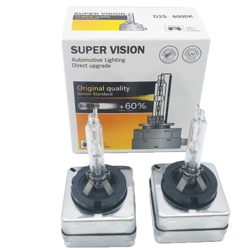 D3S ŻARNIK ŻARÓWKA XENON 6000K SuperVision 1szt