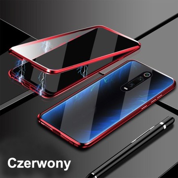 МАГНИТНЫЙ СТЕКЛЯННЫЙ ЧЕХОЛ DUAL360 9D для REDMI ПРИМЕЧАНИЕ 9