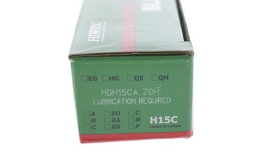 ПОДШИПНИК ЛИНЕЙНОГО ДЕРЖАТЕЛЯ HIWIN HGH15CA ZOH