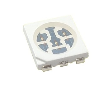DIODA LED SMD 5050 RGB 5 SZTUK