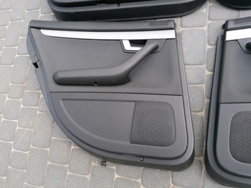 AUDI A4 B6 B7 КОМПЛЕКТ ОБИВКИ ДВЕРЕЙ EUROPA COMBI