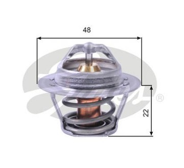ТЕРМОСТАТ GATES FORD ORION 1.1/1.3 86-90
