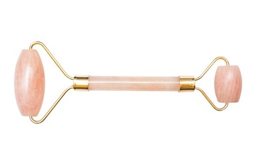 НЕФРИТОВЫЙ РОЛИКОВЫЙ МАССАЖЕР ДЛЯ ЛИЦА ИЗ РОЗОВОГО КВАРЦА