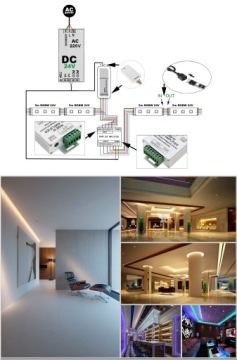 НАБОР 24В Лента 20м RGB+БЕЛАЯ 1200LED RGBW 5050!