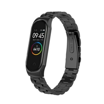 BRANSOLETA PASEK DO XIAOMI MI BAND 4 / 3 CZARNA