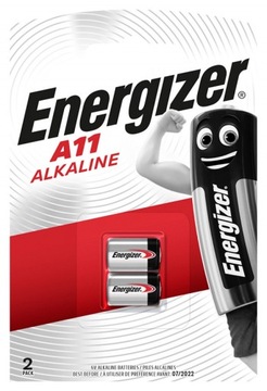 2 x BATERIA DO PILOTA SAMOCH. ENERGIZER 11A / MN11