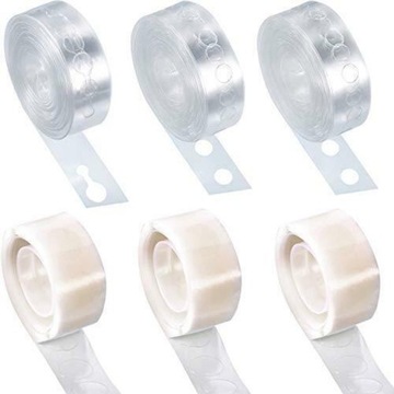 Гирлянда из воздушных шаров 5 м клеевые точки 100 шт бантик украшение на крещение