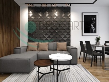 3D Стеновые Панели 60х60 HARMONIA 6шт=2,16м2