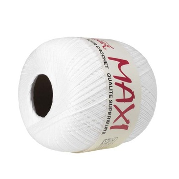 Kordonek MAXI biały 100% bawełna merceryzowana, 565m, Altin Basak, turecki