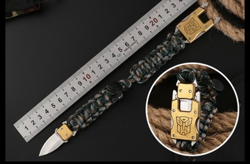 БРАСЛЕТ НОЖ ПАРАКОРД Браслет Survival HQ