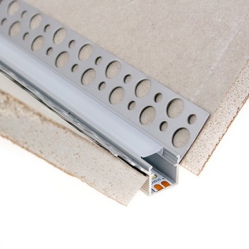 Строительный светодиодный профиль для картона и гипсокартона 1М