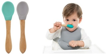 Łyżeczki do nauki samodzielnego jedzenia MINIKOIOI