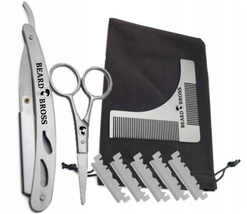 Косметичка Beard Set By My Beard Razor Brush Сумка для бородатого мужчины