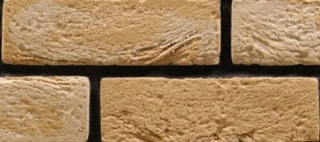 Гибкий кирпич, фасадная плитка, клинкер 6,5 х 21 см.