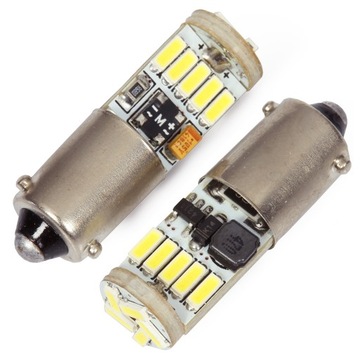 T4W 15 LED 4014 żarówka BA9S SMD BEZ POLARYZACJI