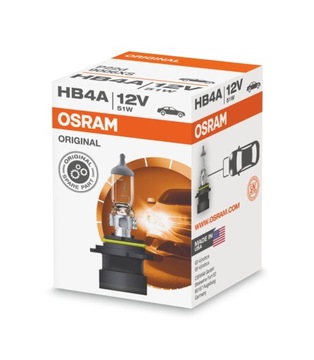 OSRAM HB4A ORIGINAL STANDARD 12V 51W 9006XS P22d
