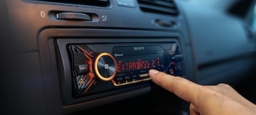 SONY DSX-A416BT РАДИО USB BT СМЕНА ЦВЕТА