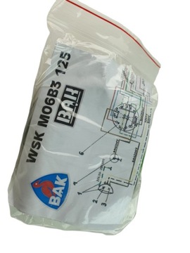 WSK M06 B3 125 LELEK BĄK INSTALACJA ELEKTRYCZNA