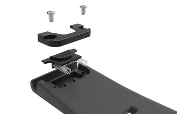 ЧЕРНЫЙ Силиконовый ремешок Garmin Forerunner 935