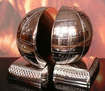 ПОДСТАВКИ ДЛЯ КНИГ СЕРЕБРЯНЫЕ ГЛОБЫ