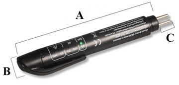 ТЕСТЕР ТОРМОЗНОЙ ЖИДКОСТИ 5 СВЕТОДИОДОВ УНИВЕРСАЛЬНЫЙ