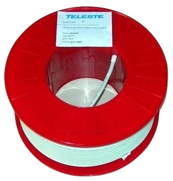 KABEL ANTENOWY TV SAT Cu 100m koncentryk TELESTE