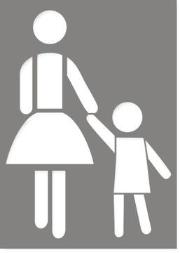 ШАБЛОН КАРТИНЫ МАТЕРИ И РЕБЕНКА ПАРКОВКА ПАРКОВКА