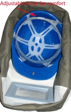 ЗАЩИТНАЯ ПЕСКОСТРОЙНАЯ МАСКА С ПЕСКОСТРОЙНЫМ ШЛЕМОМ