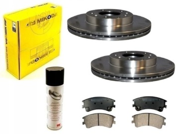 tarcze klocki MAZDA 6 GG GY 2002-2007 PRZÓD 283mm