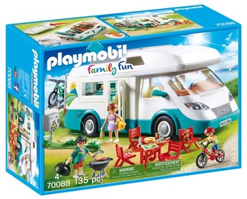 PLAYMOBIL 70088 RODZINNE AUTO KEMPINGOWE - KAMPER