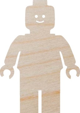 Mini figurka ludzik klocki 10 cm OCZYSZCZONE