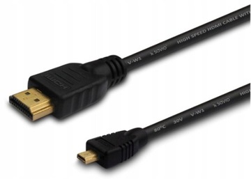 Kabel HDMI-micro HDMI v 1.4, 1.5m.