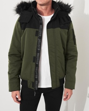 Kurtka Abercrombie Hollister XL z 540zł sherpa miś