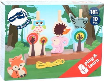 ДЕРЕВЯННЫЕ БЛОКИ ЛЕСНЫЕ ЖИВОТНЫЕ