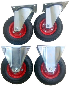 zestaw 4 szt. koła pompowane 220 mm koło kółko