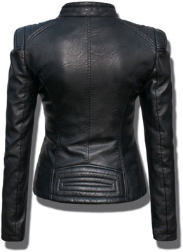 #100 FASHIONAVENUE кожаная косуха мото BIKER XXL
