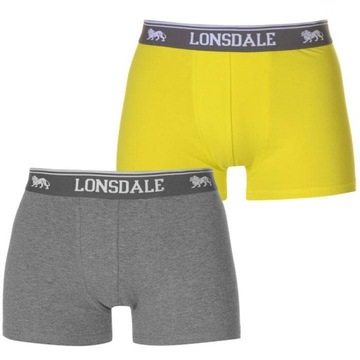 2x BOKSERKI MĘSKIE LONSDALE BAWEŁNA KOMPLET 2 PARY