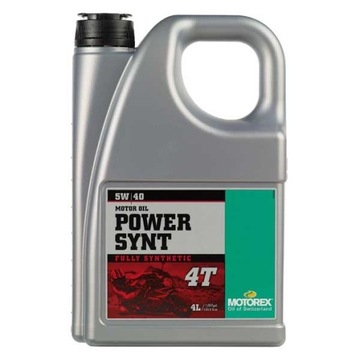 MOTOREX Olej motocyklowy POWER SYNT 5W40 4L BMW