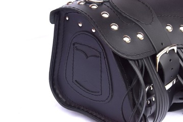 KUFER SKÓRZANY MOTOCYKLOWY KUFER ZE SKÓRY 241 ABC