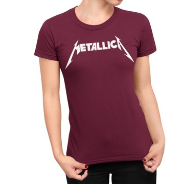 KOSZULKA ZESPOŁU ZESPÓŁ ROCK METAL METALLICA