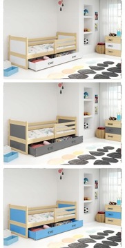 Детская кровать RICO 200х90 одноярусная + МАТРАС