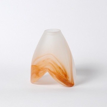 Klosz 1043 żyrandolowy matowy alabaster amber E14