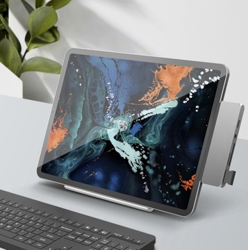 4Apple.pl Адаптер-концентратор для iPad M1 M2 Pro Air USB-C USB HDMI кард-ридер