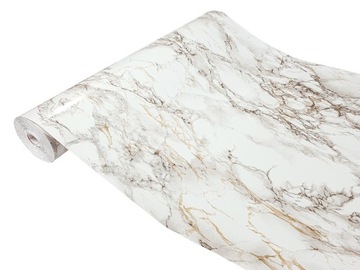 Folia Samoprzylepna Okleina Meblowa Dekoracyjna Marmur CORTES BRĄZ 67x50cm