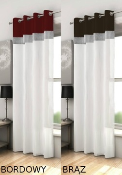 ГОТОВАЯ ШТОРА ЦИРКОНИЙ Люверсы для штор 145Х250