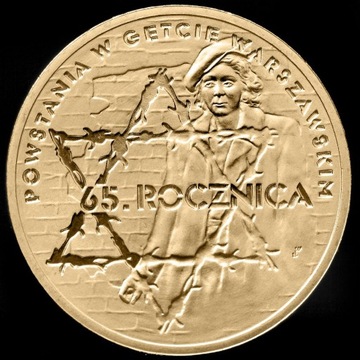 2 ZŁ 2008 65.ROCZ.POWST.W GETCIE WARSZAWSKIM