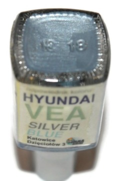 HYUNDAI VEA SILVER BLUE LAKIER ZAPRAWKA DO RYS ARA 10 ML